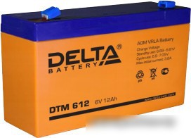 Delta DTM 612 (6В/12 А·ч)