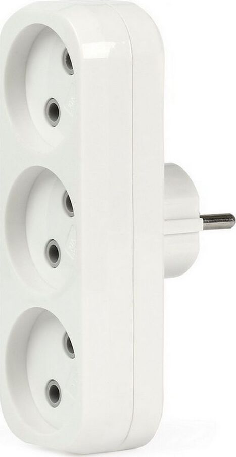 SMARTBUY (SBE-10-A02-3) 3 гнезда без заземления плоский 10А 250B