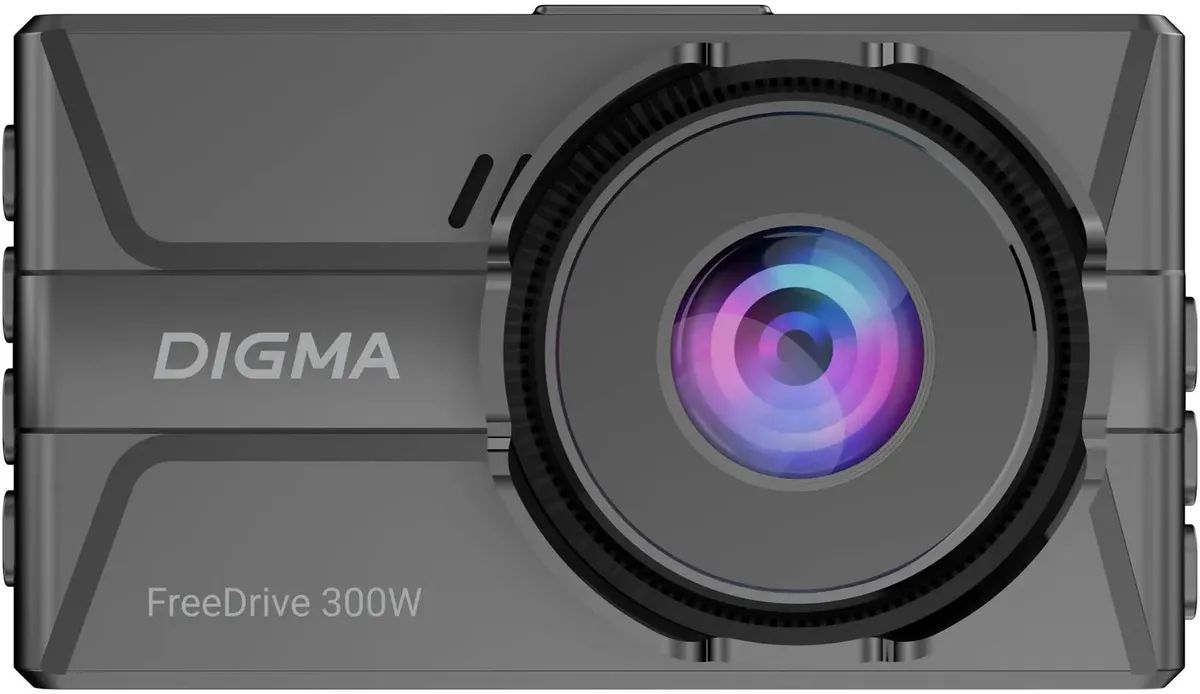 Видеорегистратор для авто Digma FreeDrive 300W FD300W (черный)