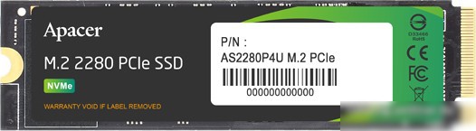Apacer AS2280P4U 512GB AP512GAS2280P4U-1