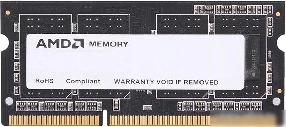 AMD 4GB DDR3 SO-DIMM PC3-12800 (R534G1601S1SL-UO)