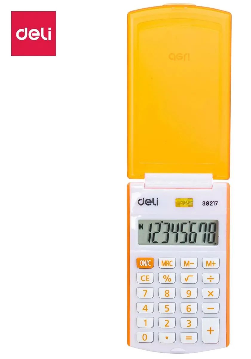 Калькулятор Deli E39217/OR