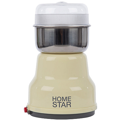 Электрическая кофемолка HomeStar HS-2001 (бежевый)