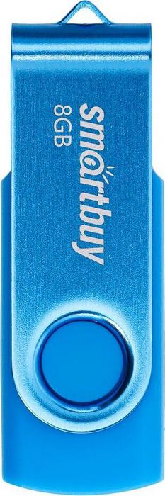 SMARTBUY (SB008GB2TWB) UFD 2.0 008GB Twist Blue синий