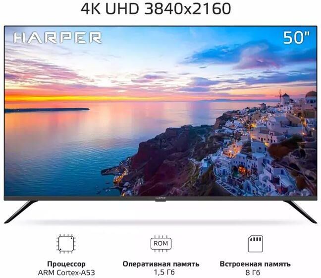 HARPER 50Q695TS UHD 4K SMART TV