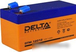 Delta DTM 12012 (12В/1.2 А·ч)