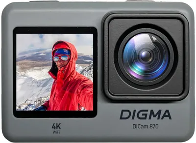 Экшен-камера Digma DiCam 870