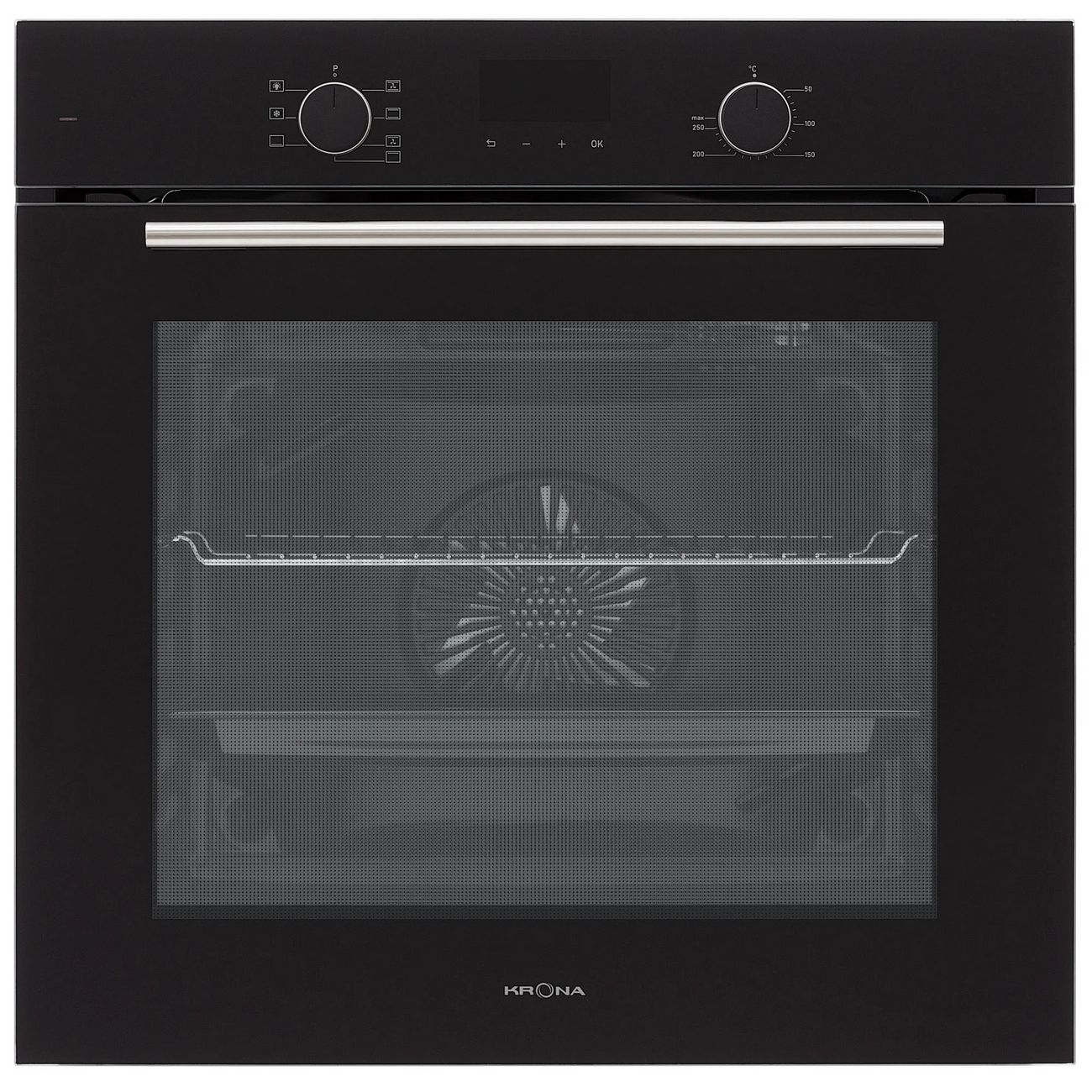 Электрический духовой шкаф Krona Element D plus 60 BL