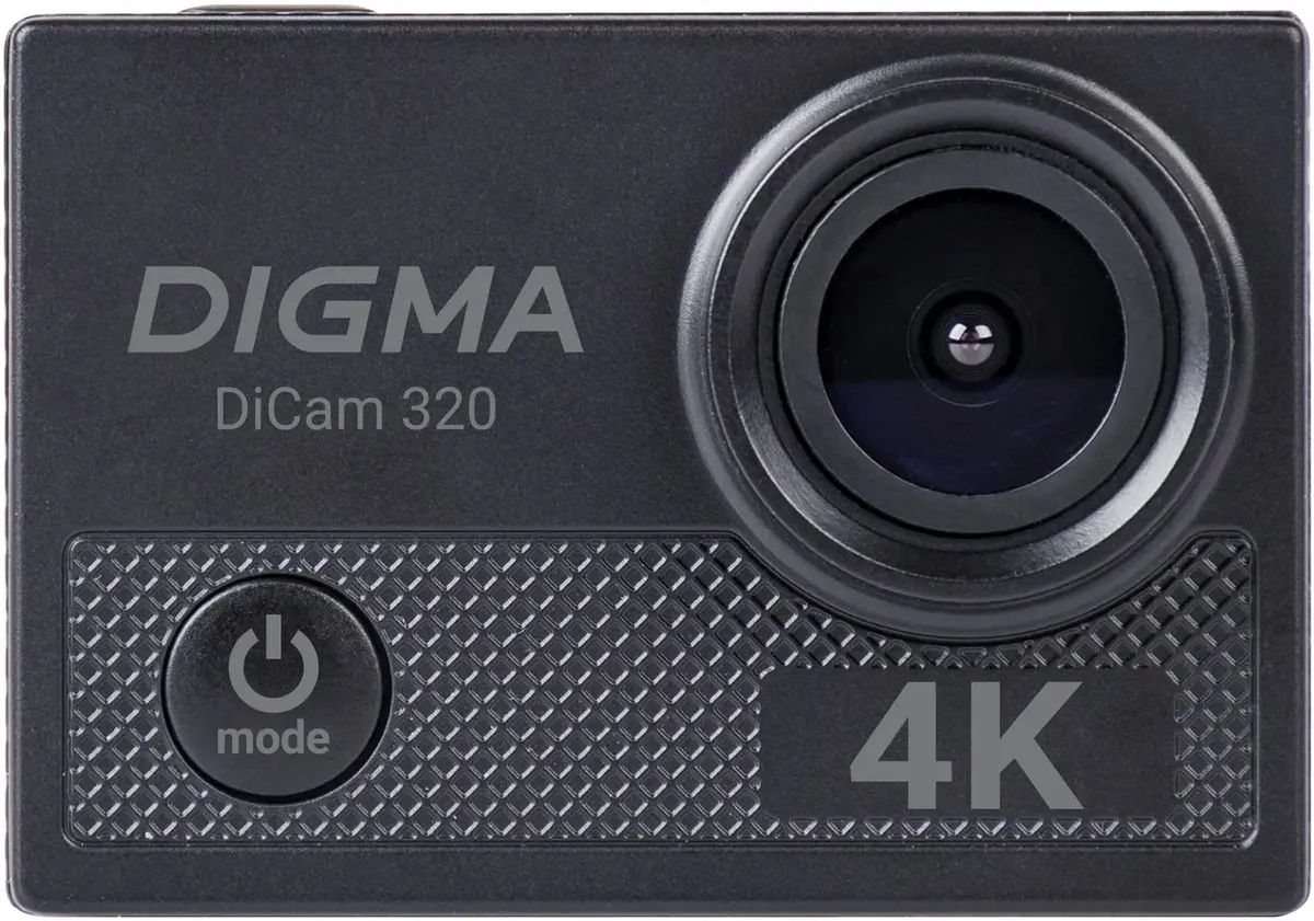 Экшен-камера Digma DiCam 320 DC320 (черный)