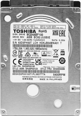 Toshiba MQ04ABF100 1TB