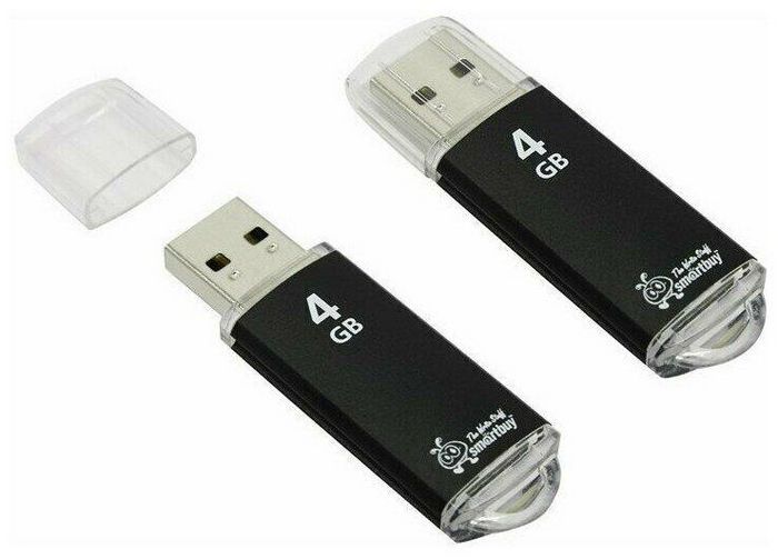 SmartBuy 4GB V-Cut Black (SB4GBVC-K)
