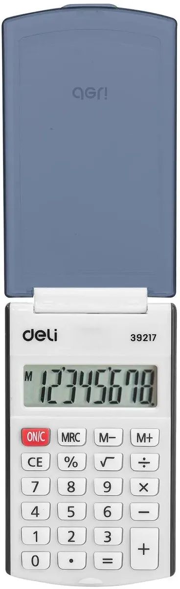 Калькулятор Deli E39217/BLACK