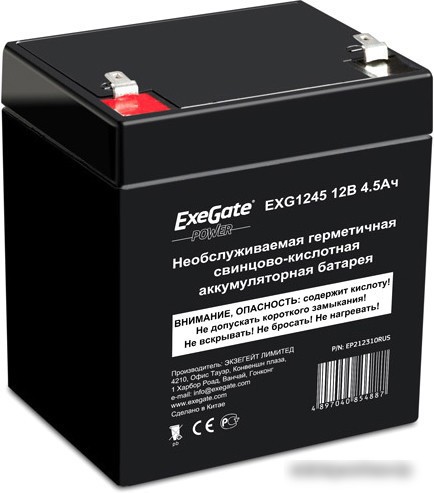 ExeGate Power EXG 1245 (12В/4.5 А·ч) [EP212310RUS]