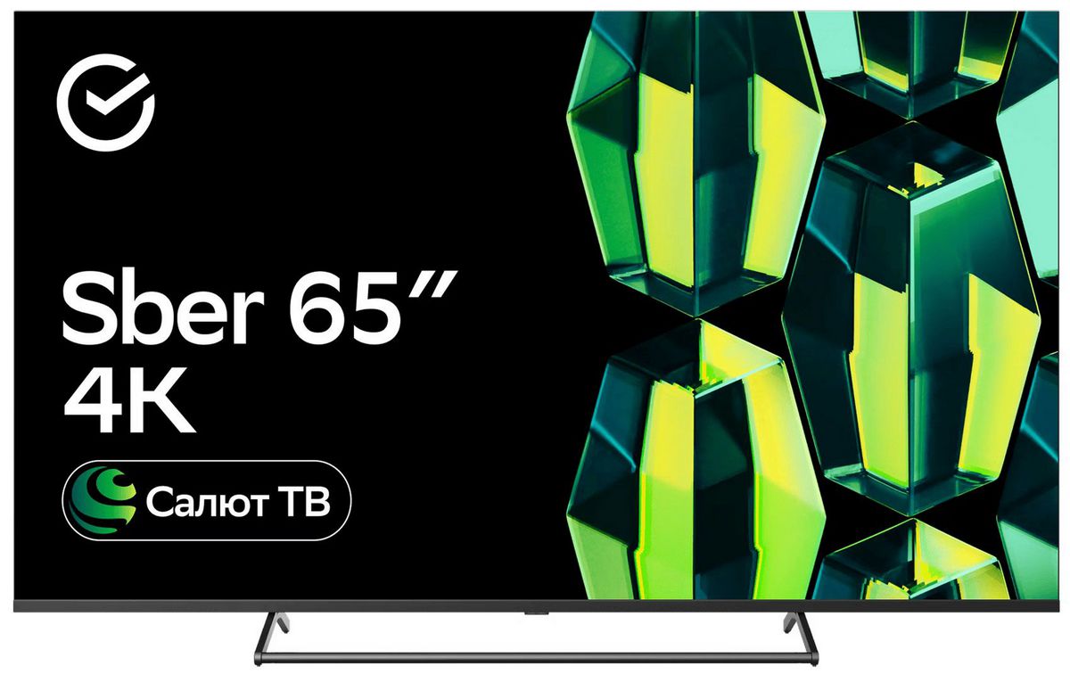SBER SDX 65U4125B SMART TV безрамочный