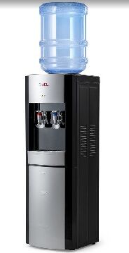 Кулер для воды AEL 28 LD черно-серебристый