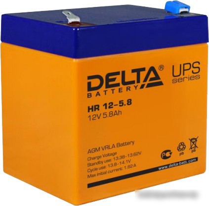 Delta HR 12-5.8 (12В/5.8 А·ч)