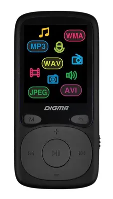 MP3 плеер Digma B4 8GB (черный)