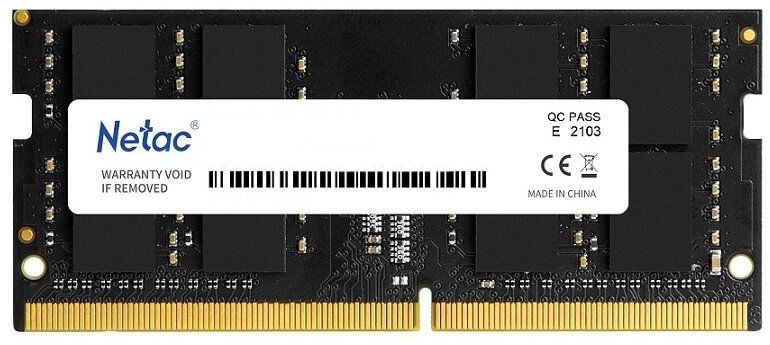 Netac Basic 4GB DDR4 SODIMM PC4-21300 NTBSD4N26SP-04