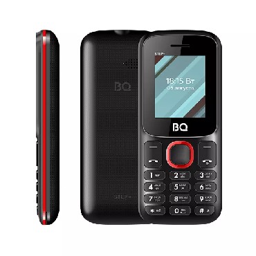 Мобильный телефон BQ-Mobile BQ-1848 Step+ (черный/красный)