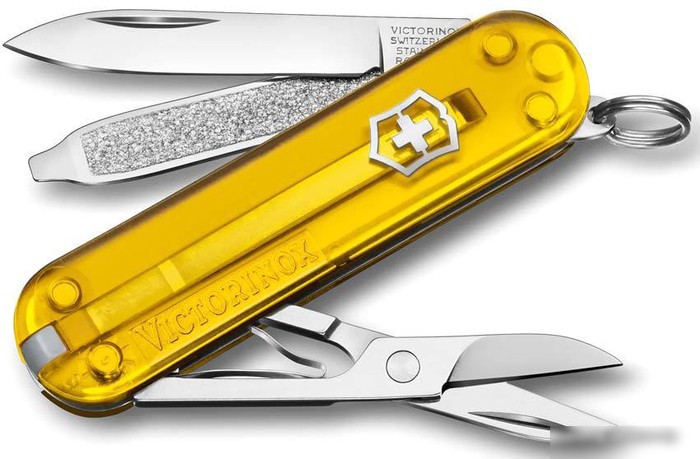 Victorinox Classic SD Transparent (желтый)