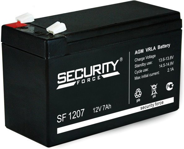 Security Force SF 1207 (12В/7 А·ч)