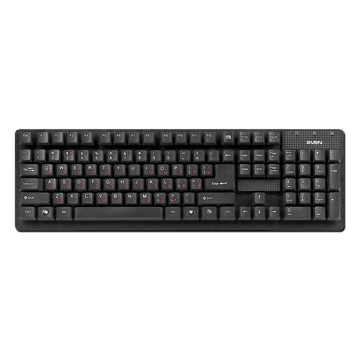 Клавиатура SVEN Standard 301 Black