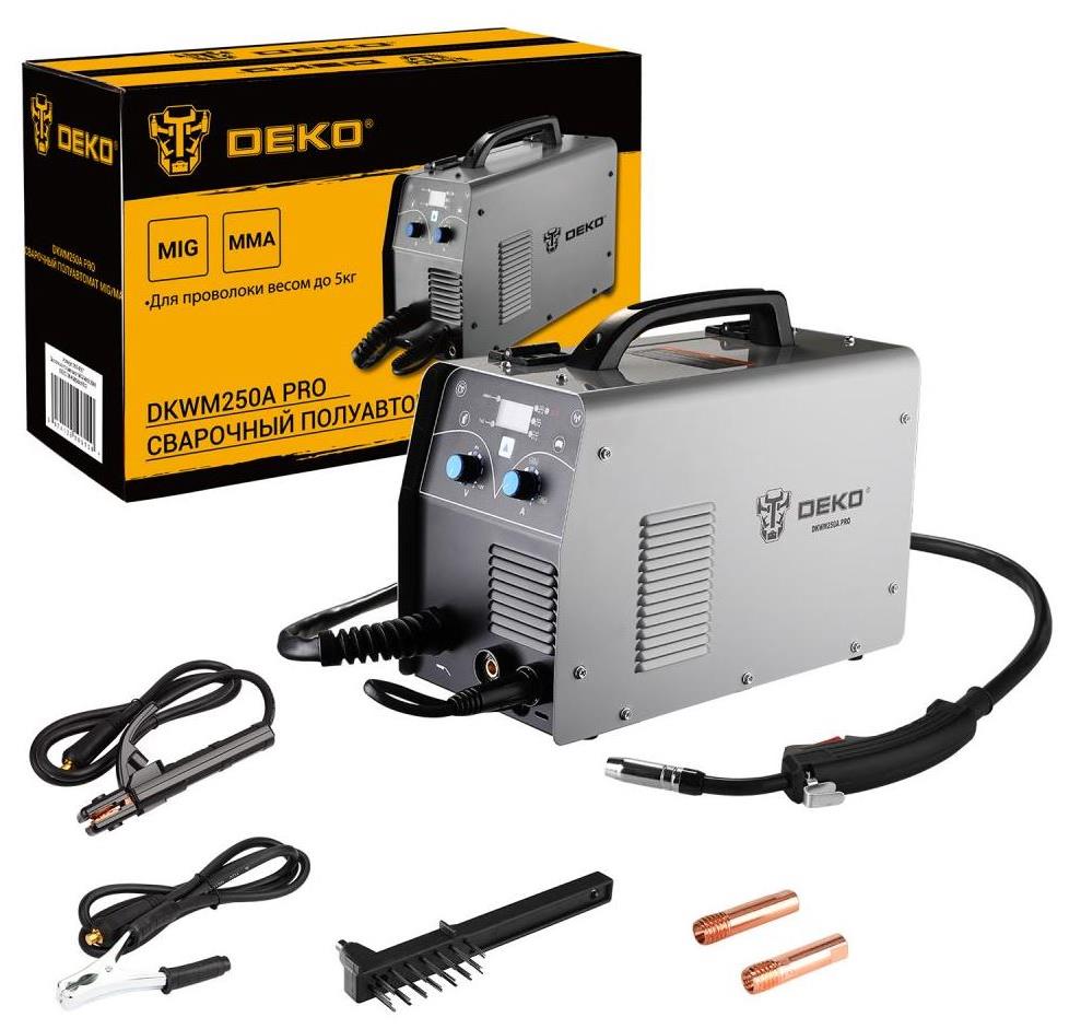 Сварочный инвертор Deko DKWM250A PRO 051-4687