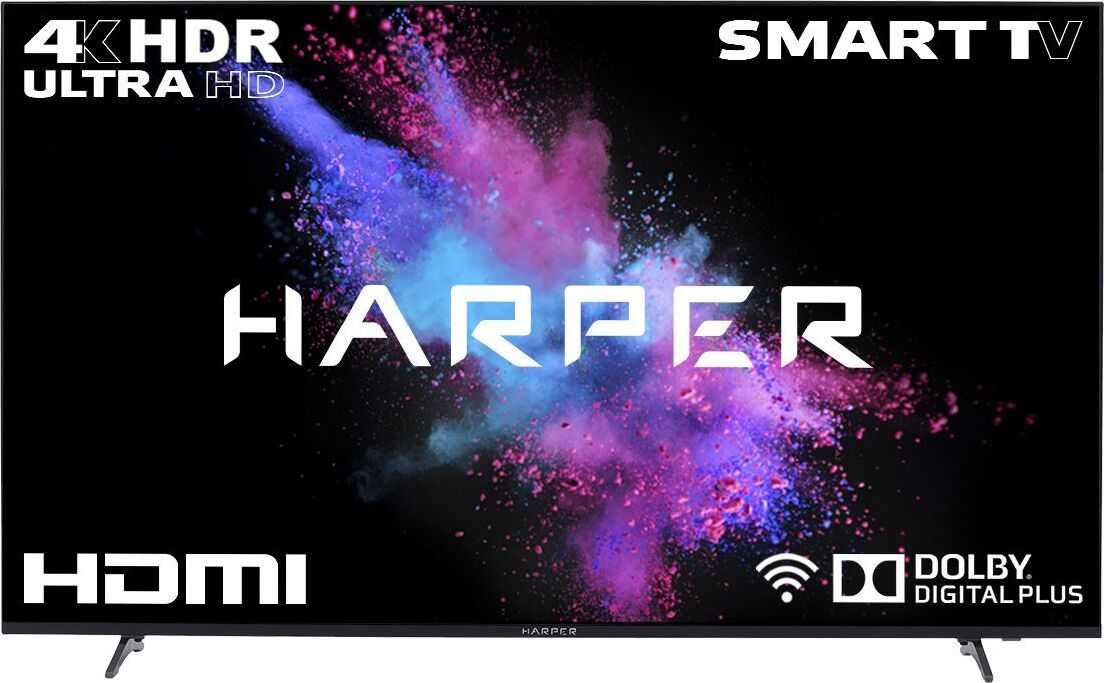HARPER 50U750TS UHD4 4K SMART TV безрамочный