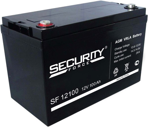 Security Force SF 12100 (12В/100 А·ч)