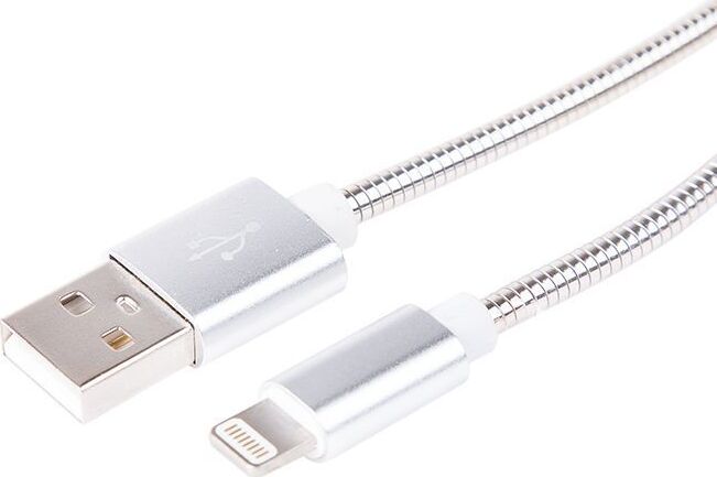 Rexant 18-4247 USB Type-C - Lighting (1 м, серебристый)