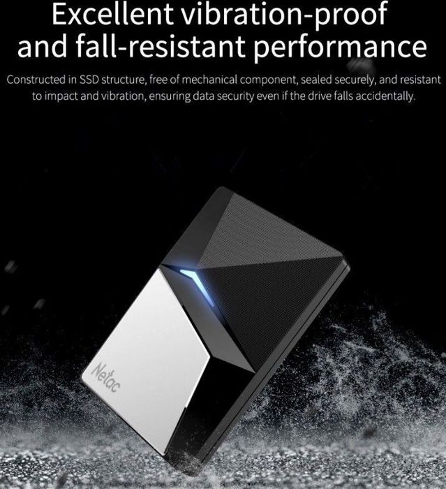 Внешний накопитель Netac Z7S 120GB NT01Z7S-120G-32BK