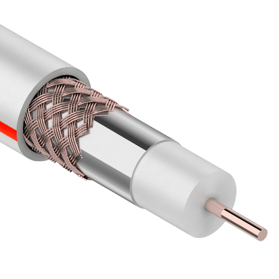 PROCONNECT (01-2401-2-20) SAT 50M, CCS/AL/AL, 75%, 75 ОМ, моток 20 м, белый