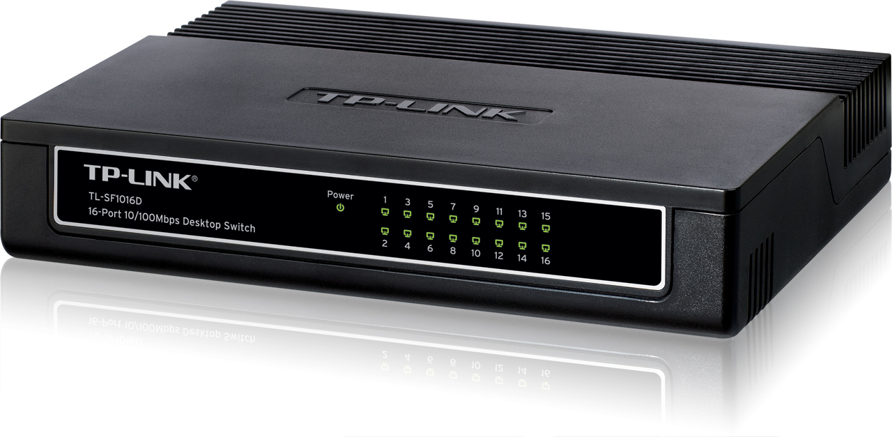 Коммутатор TP-Link TL-SF1016D