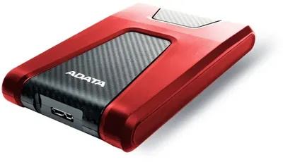 Внешний жесткий диск A-Data DashDrive Durable HD650 AHD650-1TU31-CRD 1TB (красный)