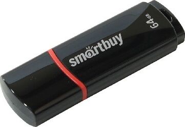 USB Flash Smart Buy Crown Black 4GB (SB4GBCRW-K)