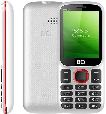 Мобильный телефон BQ-Mobile BQ-1848 Step+ (белый/красный)