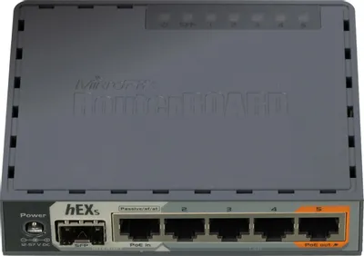 Маршрутизатор Mikrotik hEX S RB760iGS