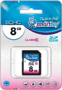 SmartBuy SDHC (Class 10) 8GB (SB8GBSDHCCL10)
