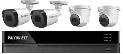 Гибридный видеорегистратор Falcon Eye FE-104MHD KIT Офис SMART
