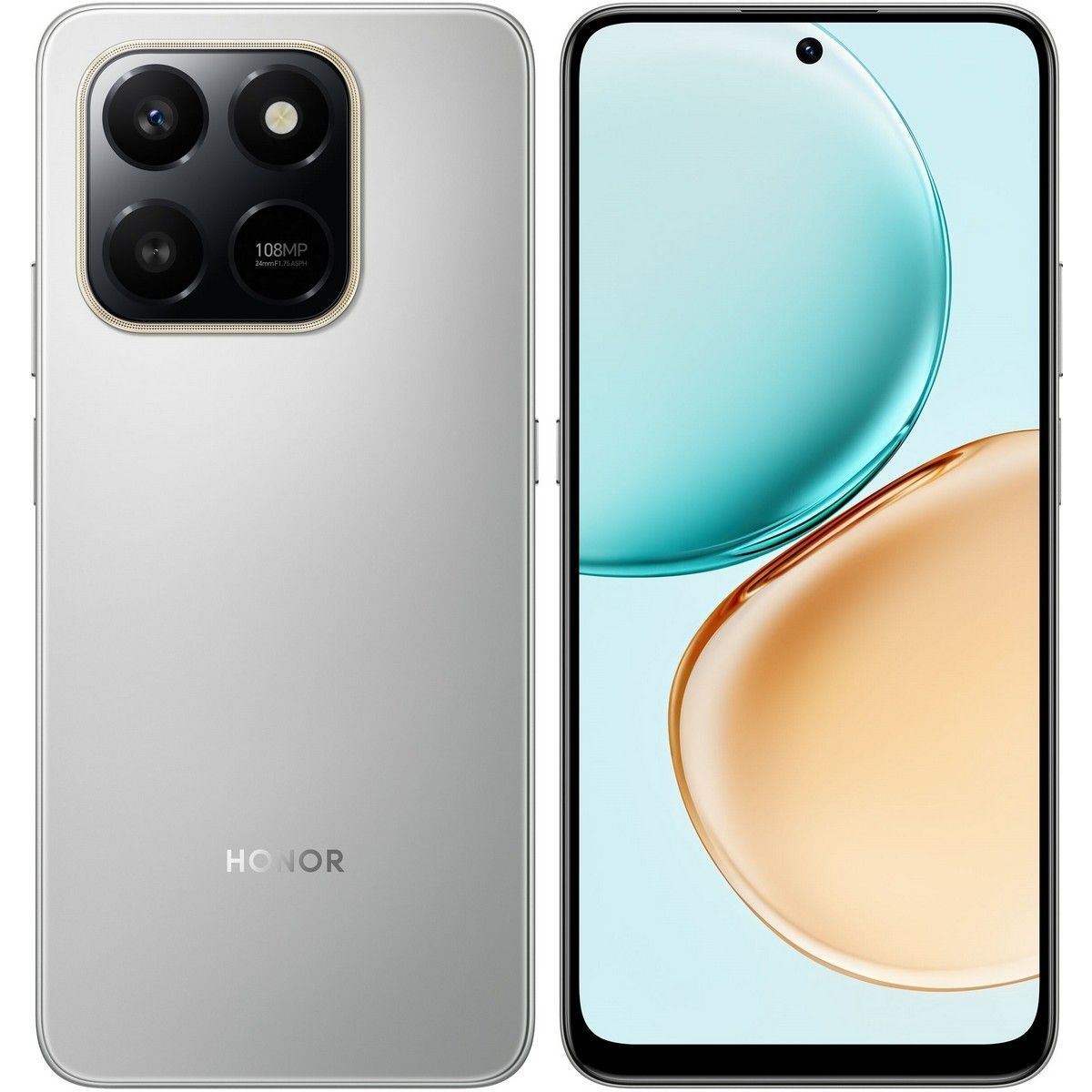 Телефон HONOR X7d LGN-LX1 8GB/256GB международная версия (метеорное серебро)
