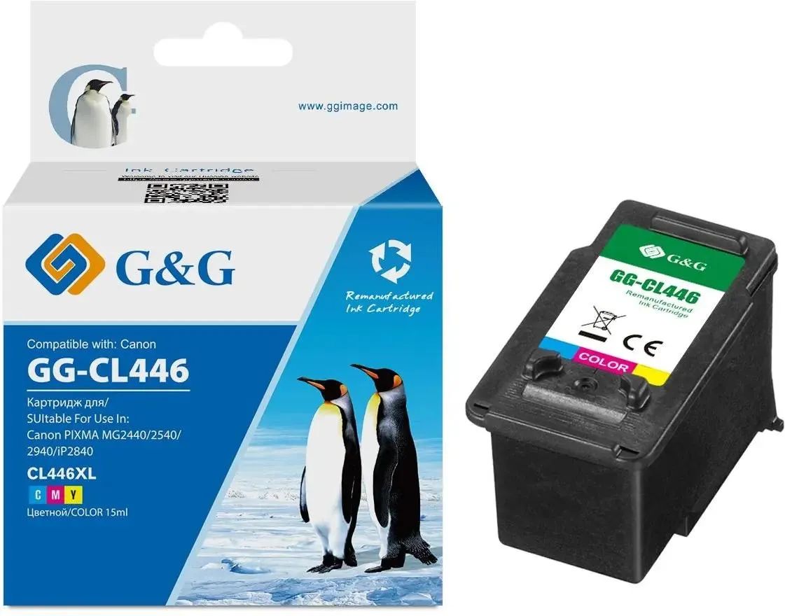 Картридж G&G GG-CL446 (аналог Canon CL446)