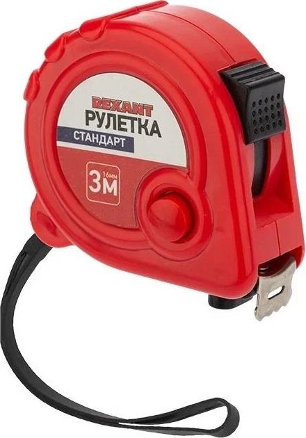 Рулетка REXANT (12-900) Стандарт, 3м х 16мм