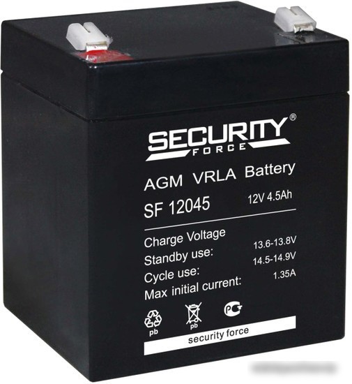 Security Force SF 12045 (12В/4.5 А·ч)