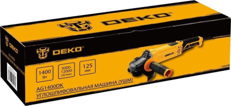DEKO AG1400DK, 125мм, 1400 Вт 083-1027