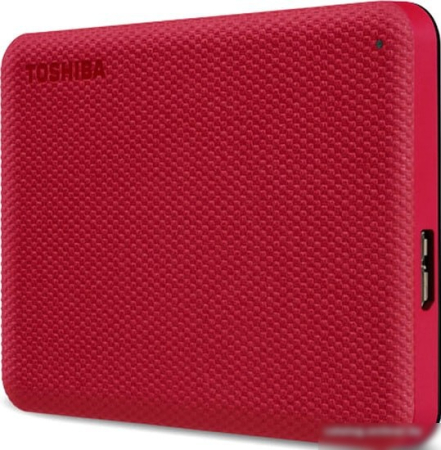Внешний накопитель Toshiba Canvio Advance 4TB HDTCA40ER3CA (красный)