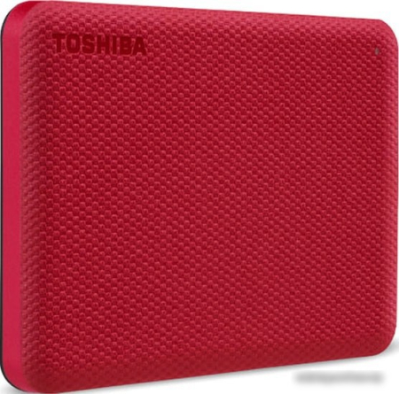 Внешний накопитель Toshiba Canvio Advance 4TB HDTCA40ER3CA (красный)
