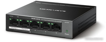 Неуправляемый коммутатор Mercusys MS105GP