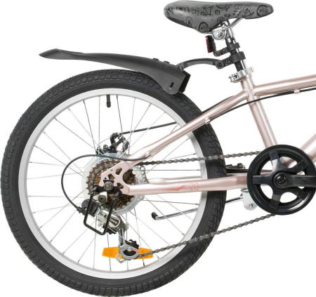 NOVATRACK 20SH6D.ALICE.GD6 пеCE пыльная роза 178701