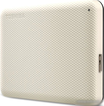 Внешний накопитель Toshiba Canvio Advance 4TB HDTCA40EW3CA (бежевый)